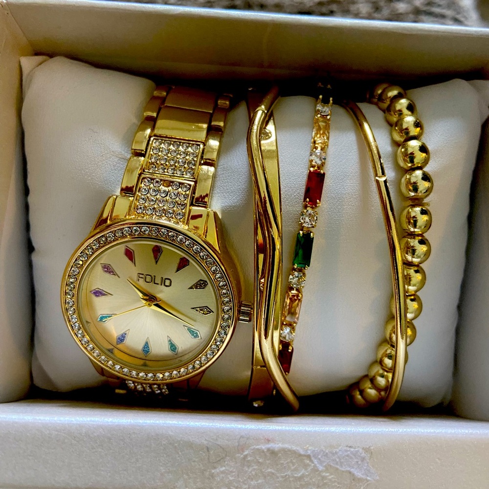 New watch and bracelets